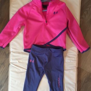 Under Armor matching set! Size 18 months!
